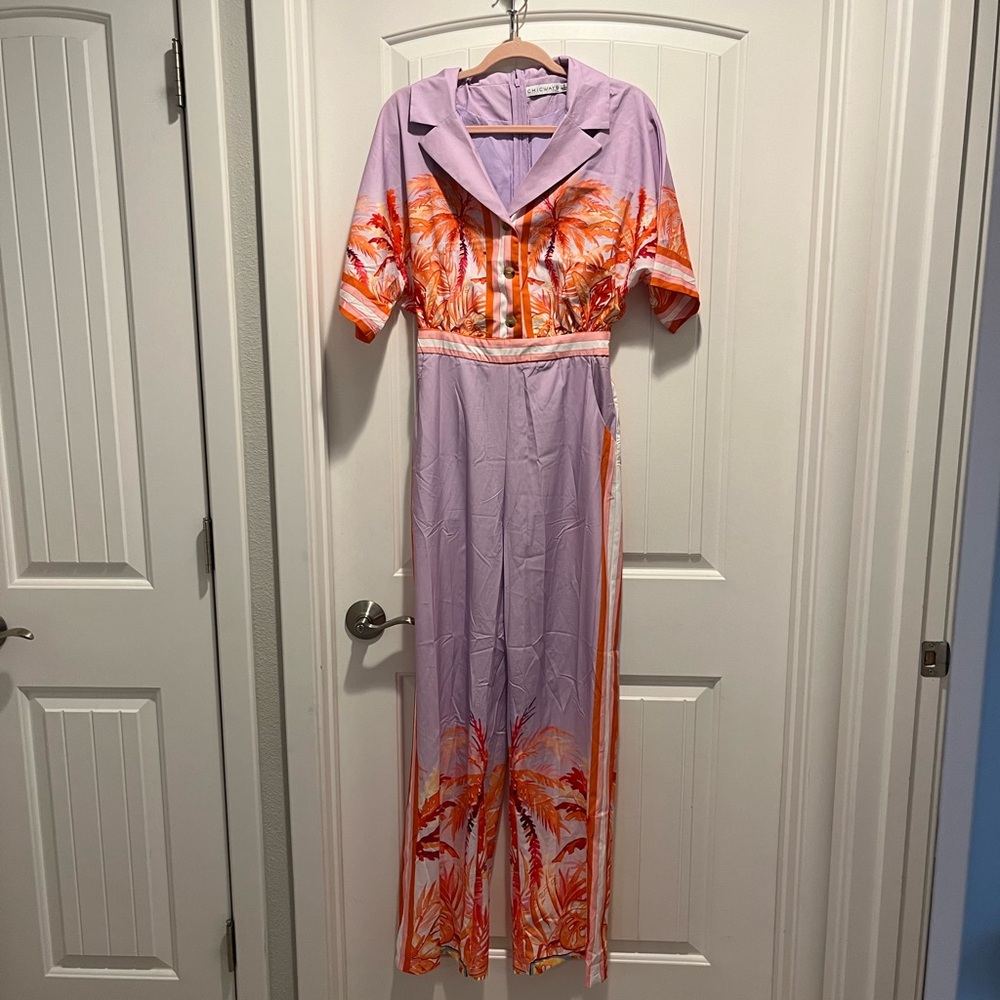 Chicways Short Sleeved Jumpsuit
